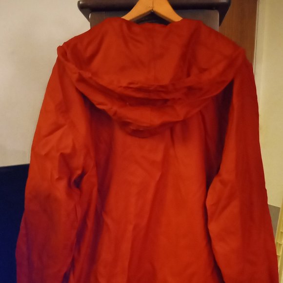 Structure Men's Full Zip Windbreaker/ Rain Wind Jacket Mesh Lined Hood Size M - Picture 5 of 6